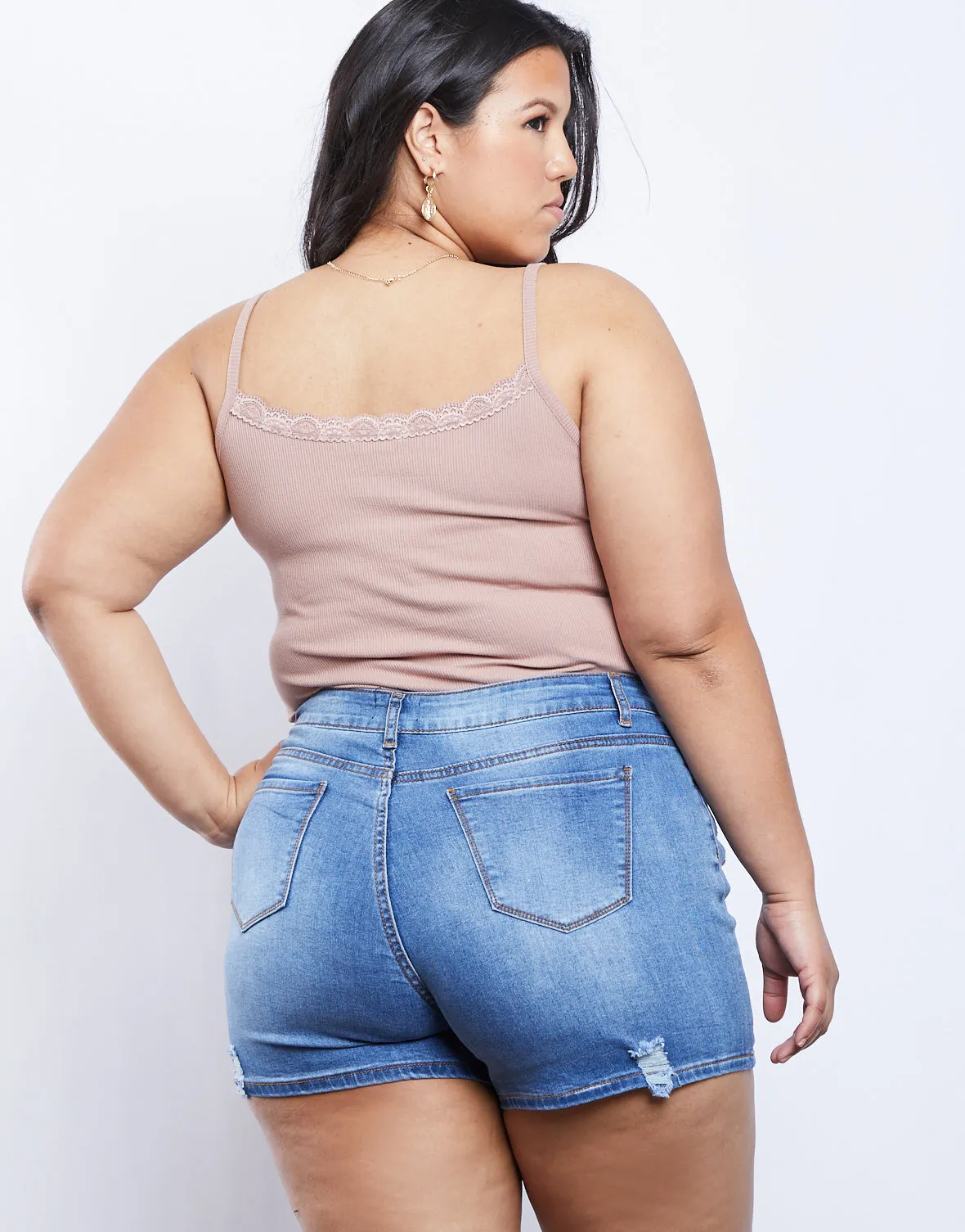 Plus Size Simple And Sweet Tank