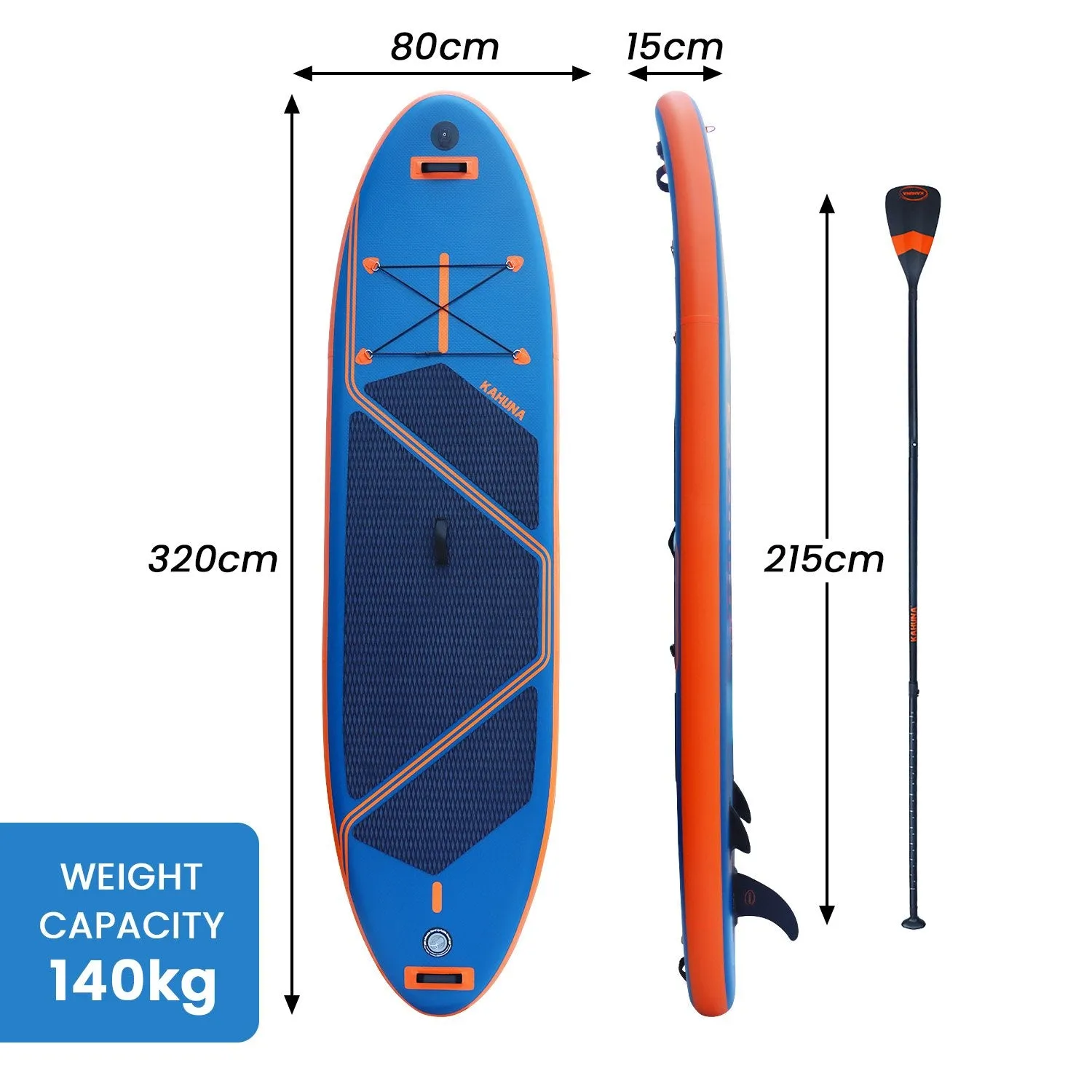 Premium 10.6FT Inflatable Stand-Up Paddle Board Set