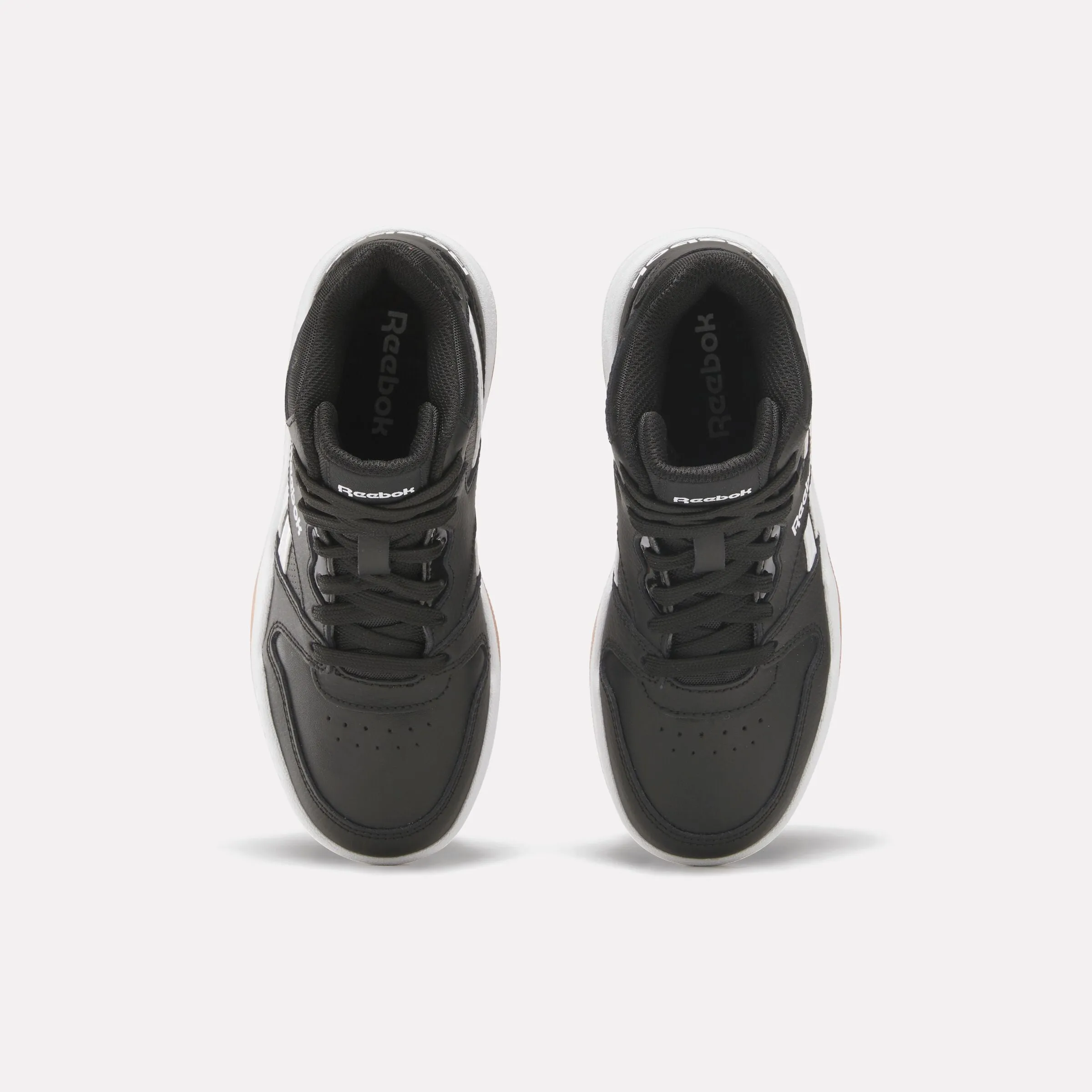 Reebok Bb4500 Court Shoes - Preschool Black/White/Gum