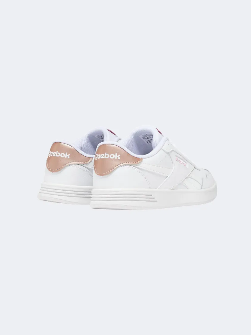 Reebok Court Advance Women Lifestyle Shoes White/Rose Gold