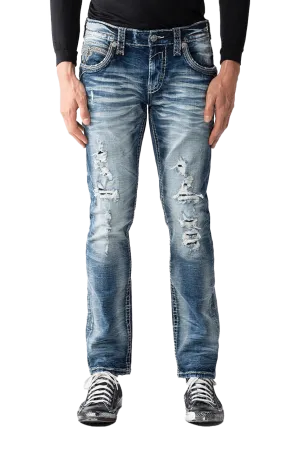 Rock Revival Men's Kinsly Straight Jeans