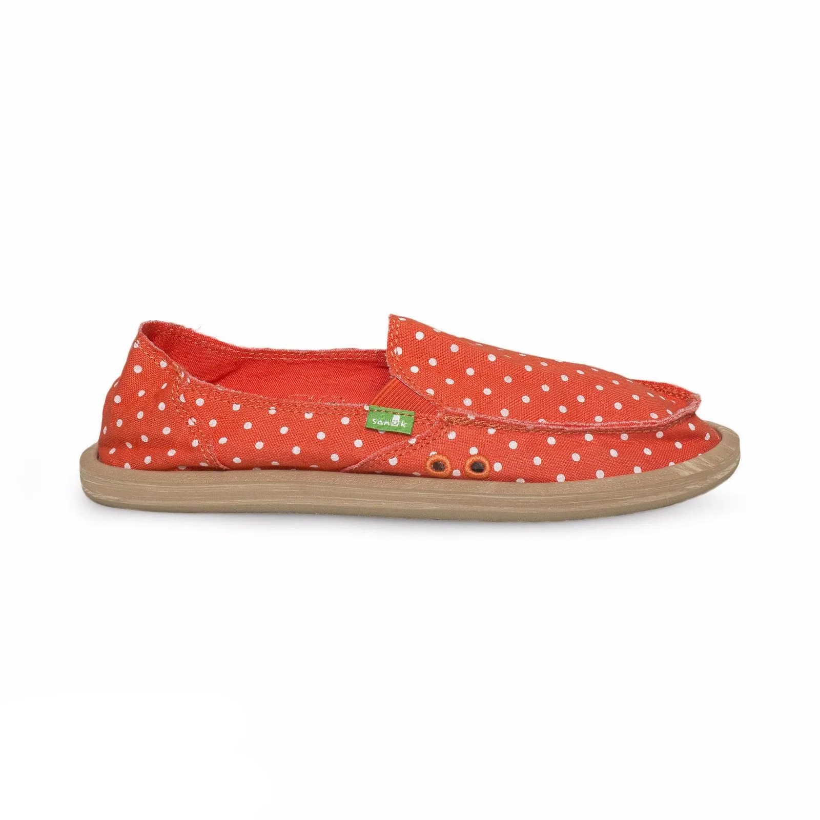 Sanuk Hot Dotty Flame / Natural Dots Shoes