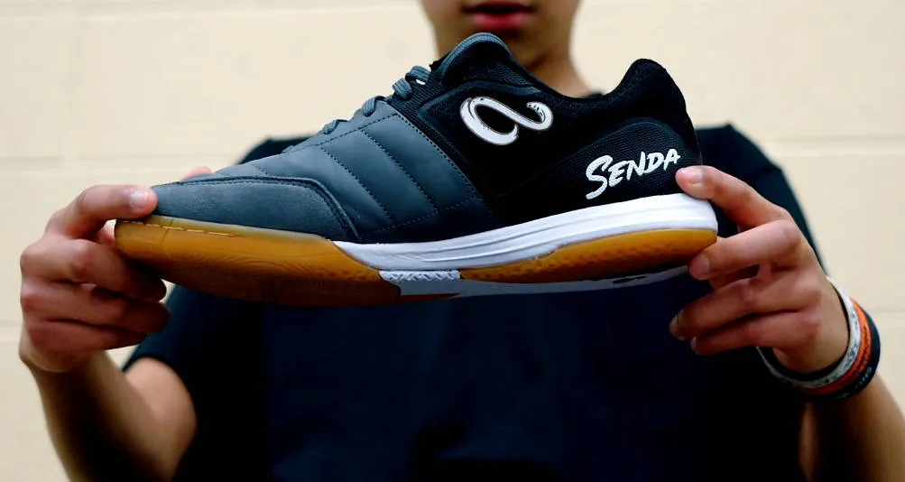 Senda Athletics USHUAIA Club 2.0 Futsal Shoe - Black