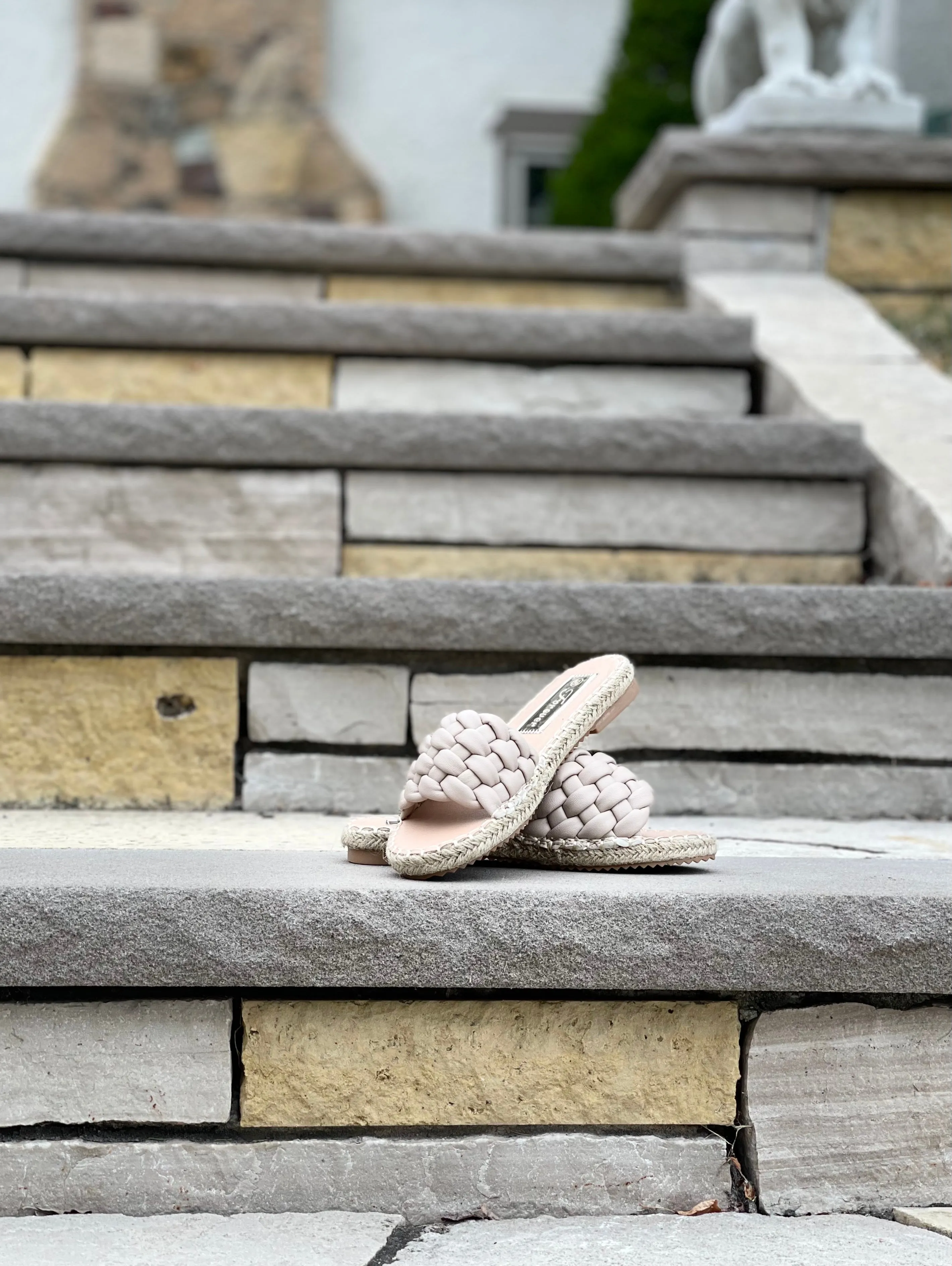 Sookie Woven Sandal - Taupe