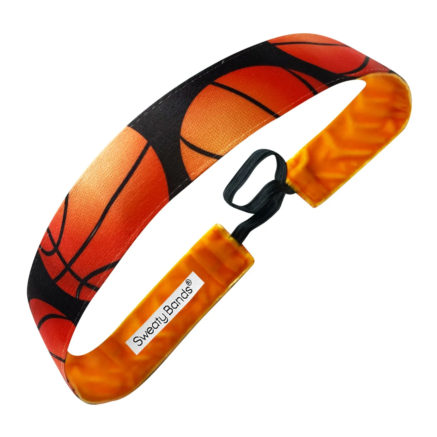 Sports | Slam Dunk | Black, Orange | 1 Inch