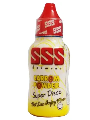 SSS Super Disco Carrom Powder|Speed powder (Pink)(200GM)