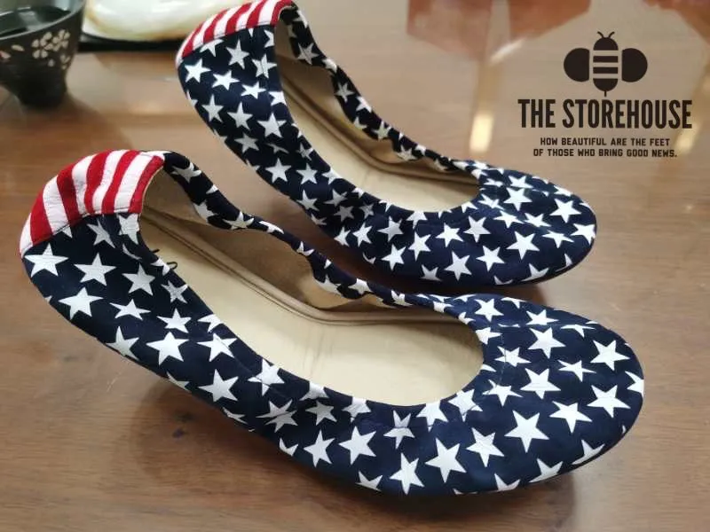 Stars and Stripes Suede