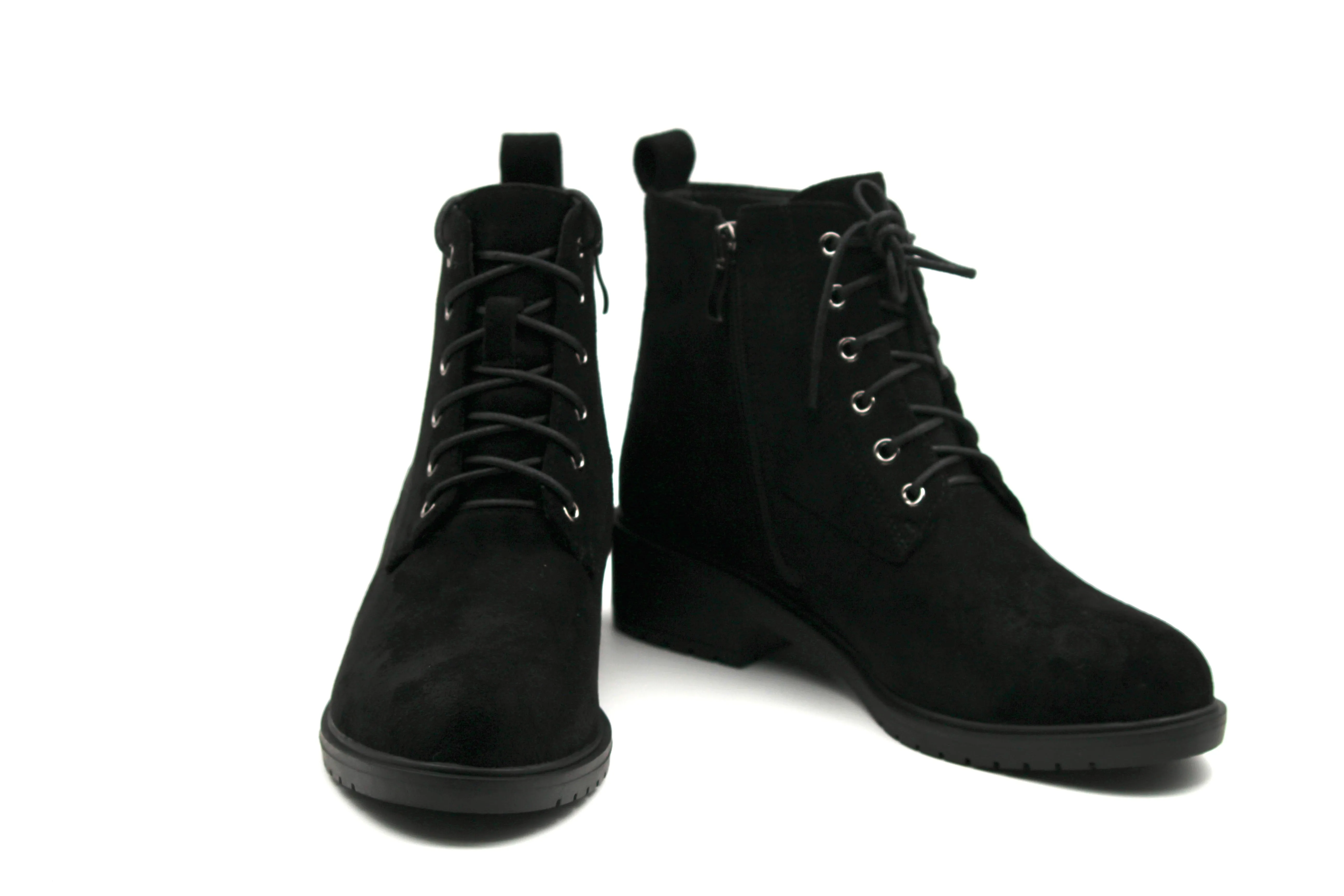 Suede Derby Black