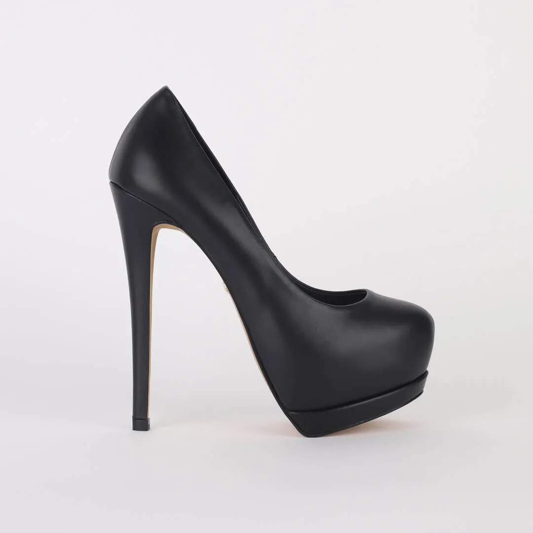 SUPER KILLER HEEL - leather