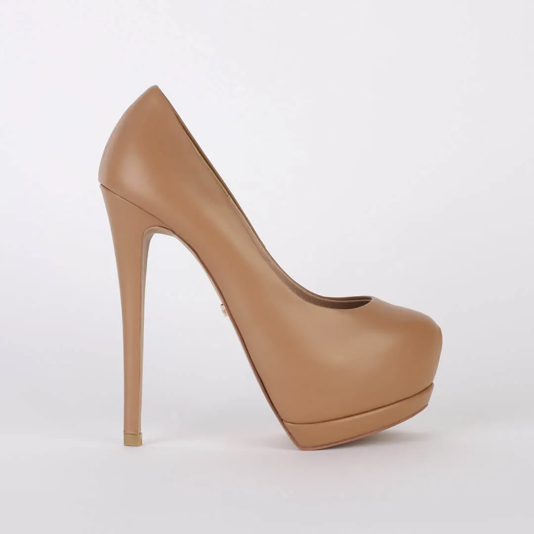 SUPER KILLER HEEL - leather