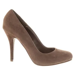 Suzie High Heel Gently Curved Toe Court Shoe