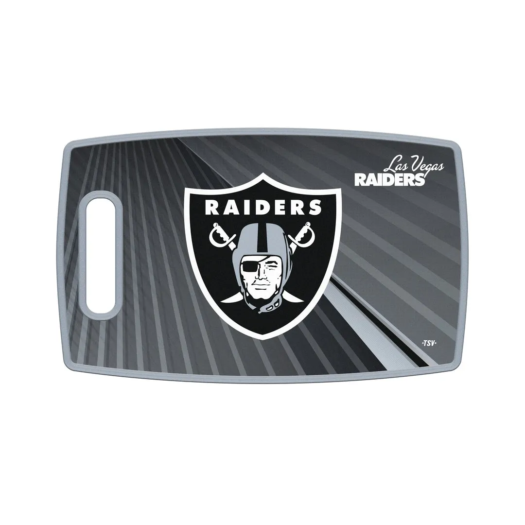 The Sports Vault NFL Las Vegas Raiders Cutting Board