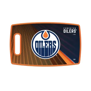 The Sports Vault NHL Edmonton Oilers Cutting Board