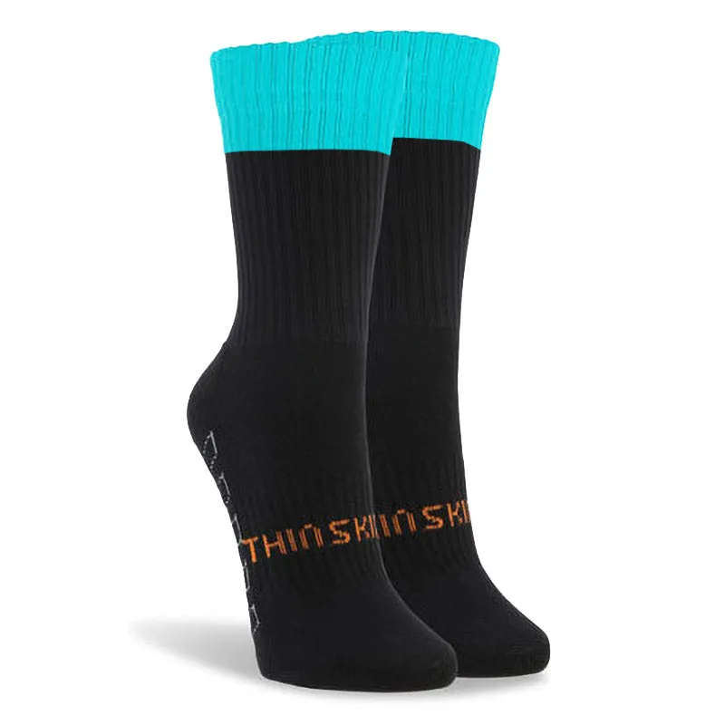 Thinskins Technical Sport Short Socks - 6-Pack - Contrast Top