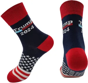 Trump Socks,Trump 2024 Dress Socks,Make America Great Again USA Socks