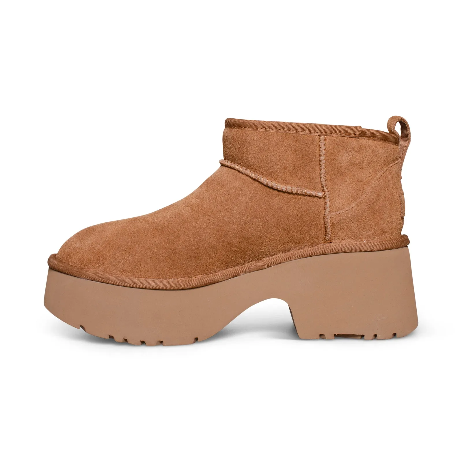 UGG Classic Ultra Mini New Heights Chestnut Boots - Women's