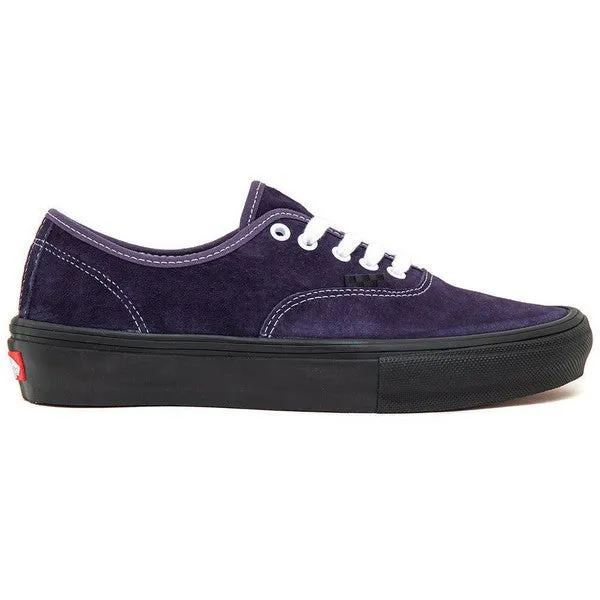 Vans Skate Authentic Pig Suede Dark Purple - Black