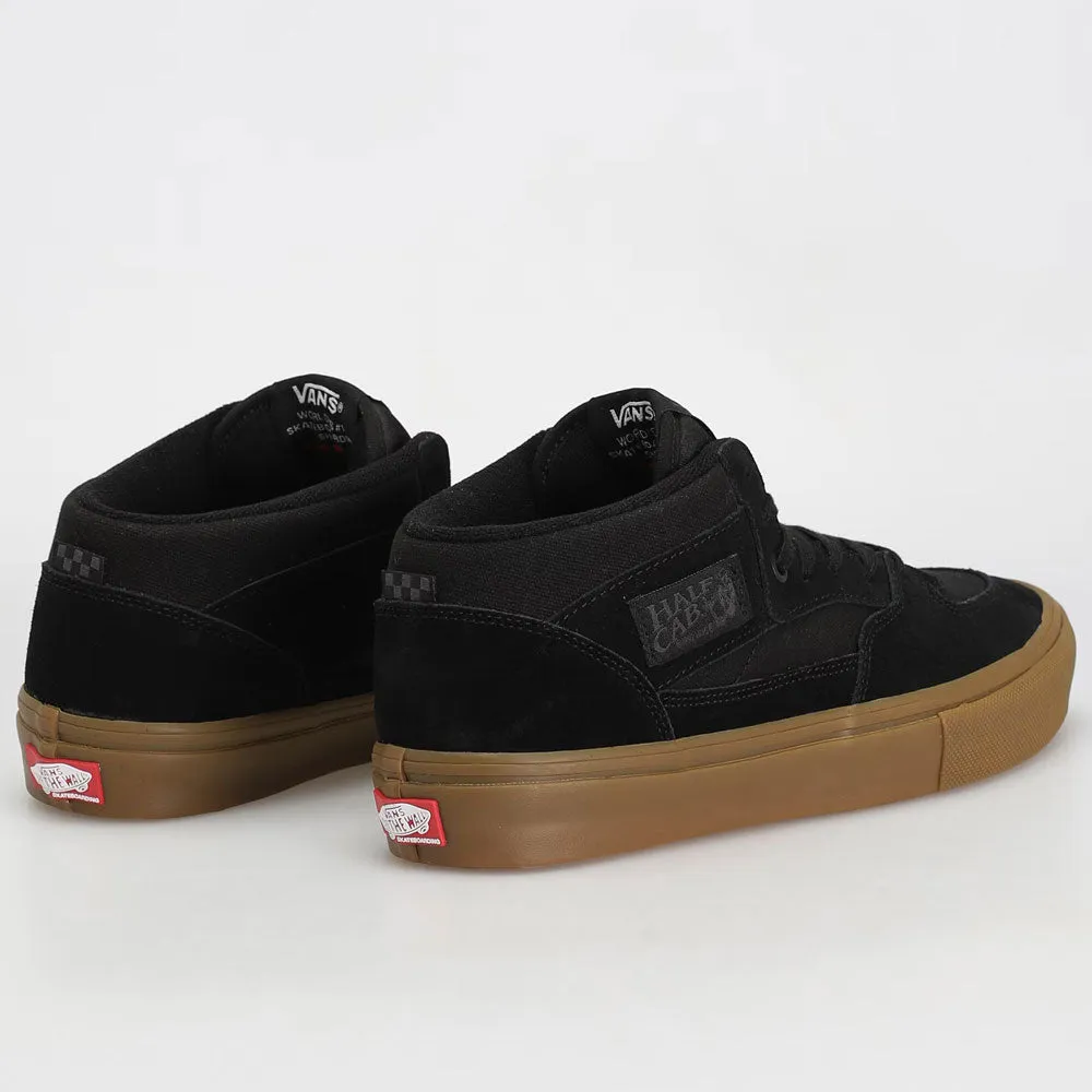 Vans Skate Half Cab Trainers - Black/Gum