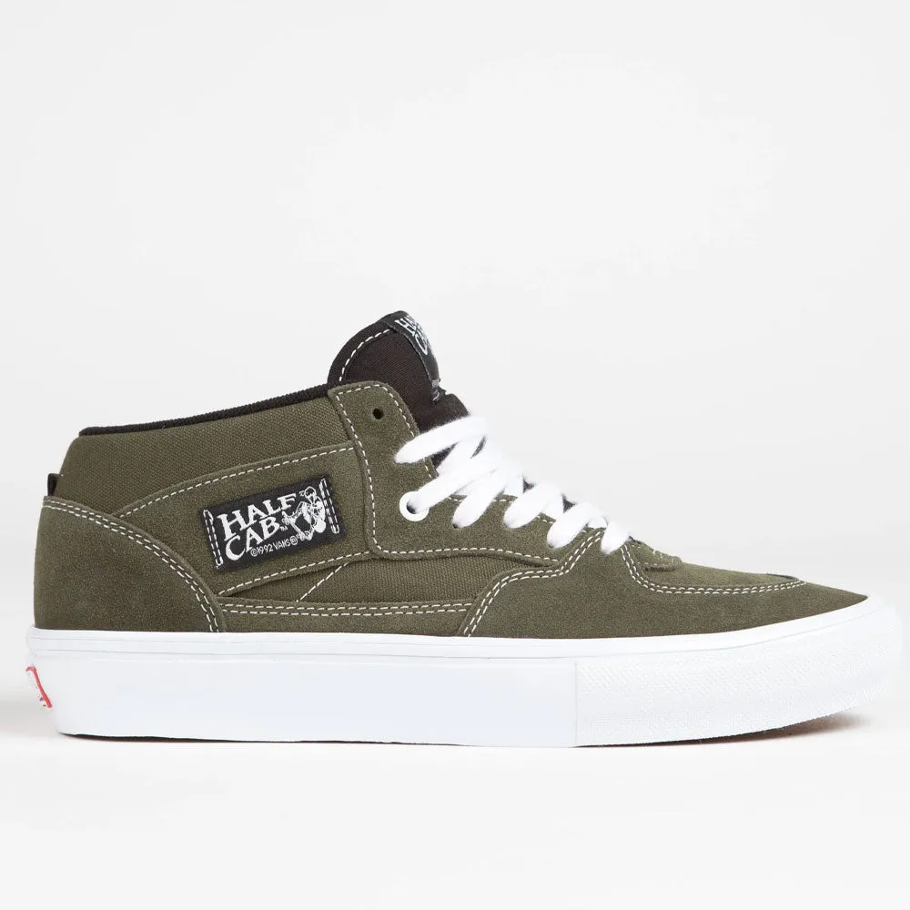 Vans Skate Half Cab Trainers - Dark Olive