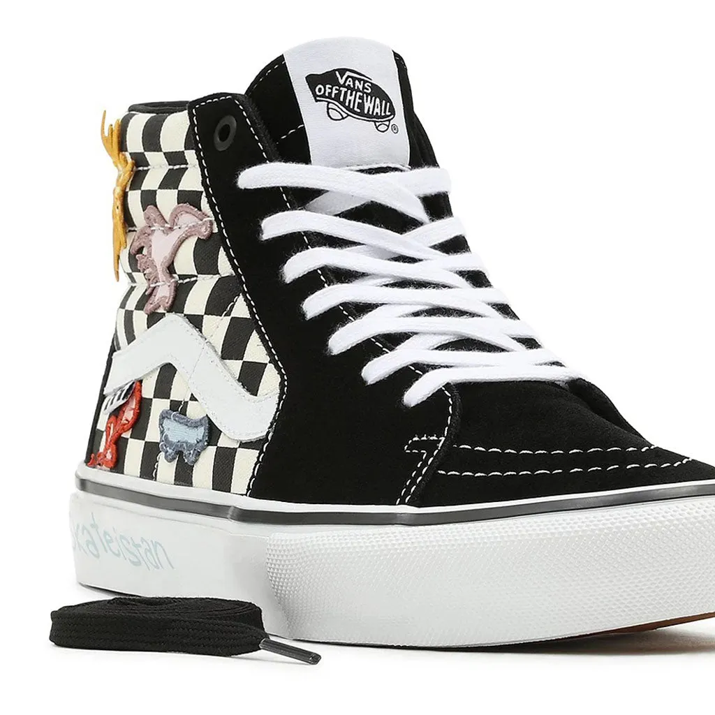 Vans Skate Sk8-Hi x Skateistan - Checkerboard