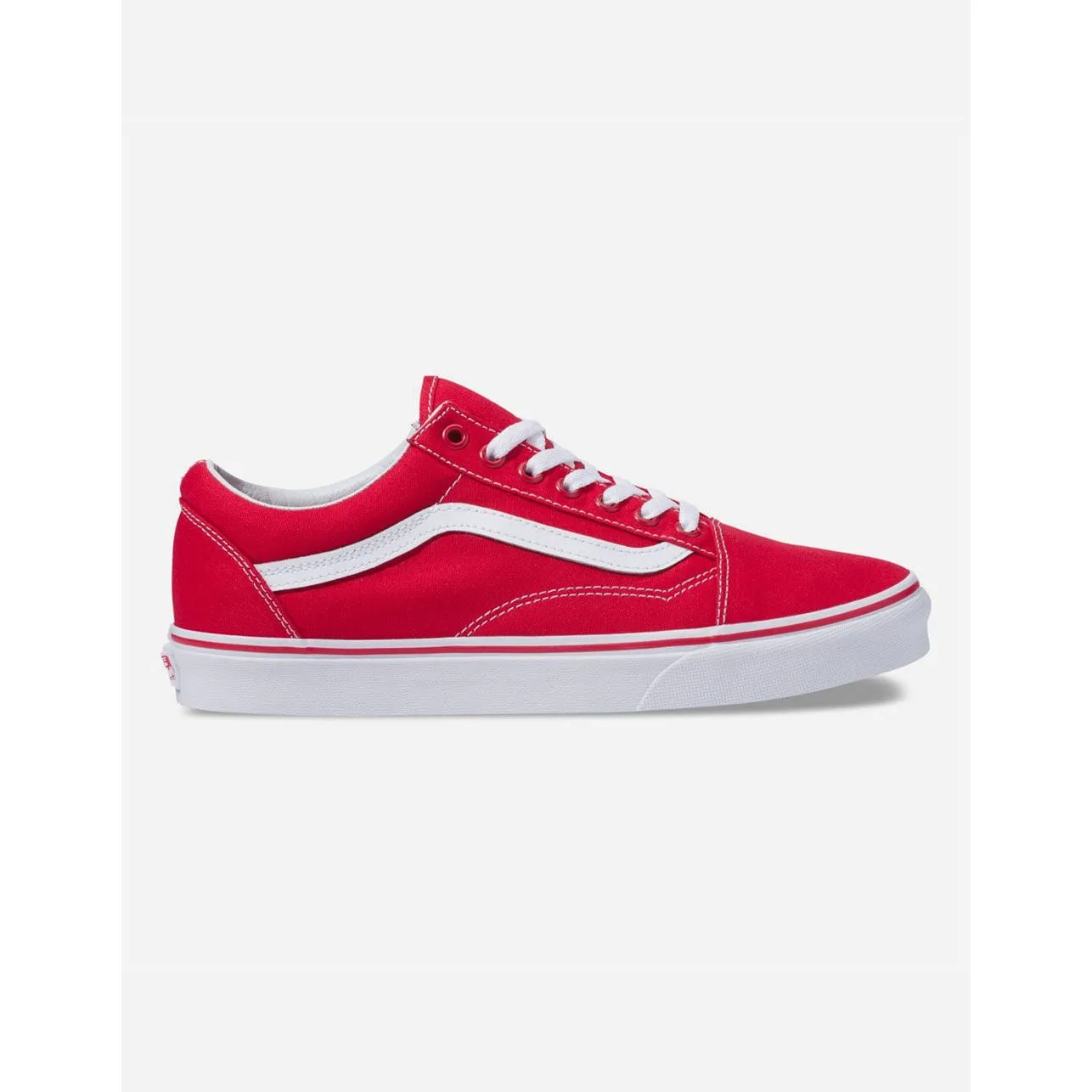 Vans Unisex Old Skool Formula One Shoes - Red / White