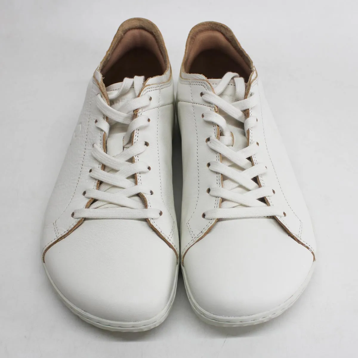 Vivobarefoot Womens Trainers Geo Court III Low-Top Lace-Up Sneakers Leather - UK 4