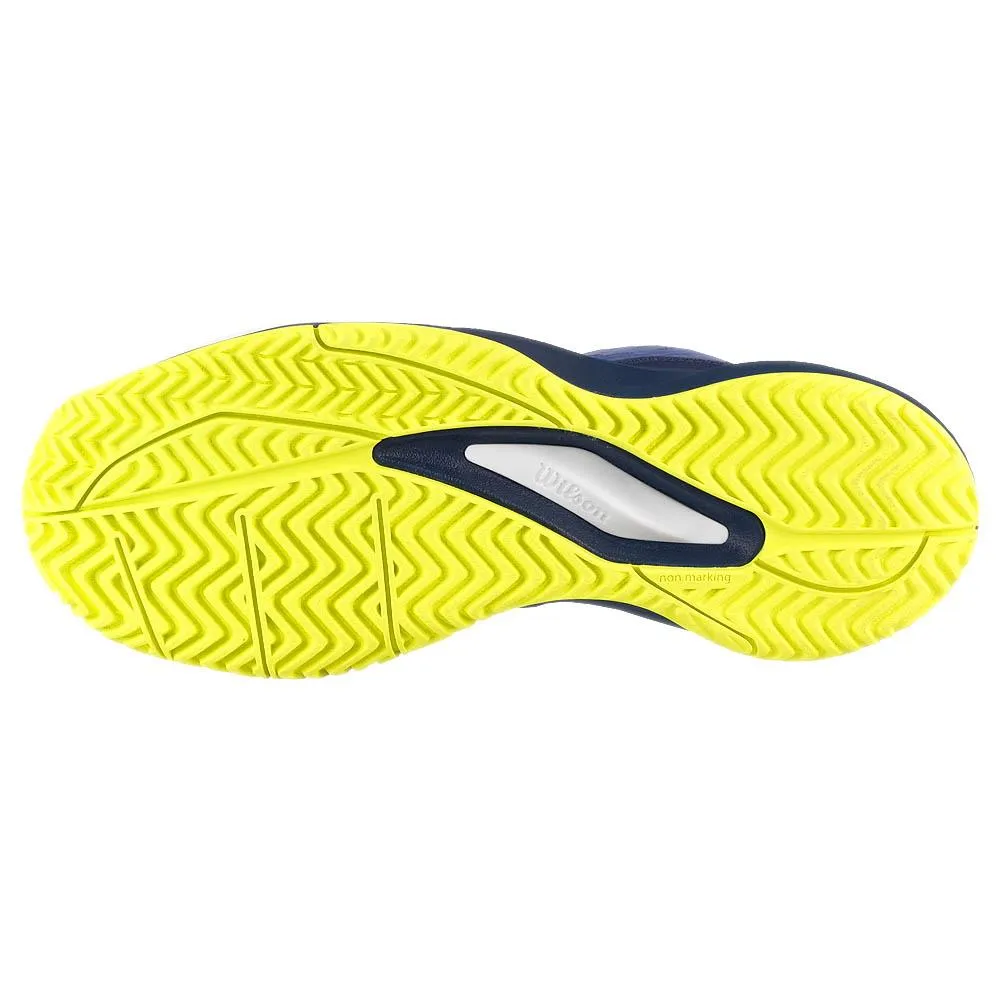 Wilson Junior Rush Pro Ace - Bluing/Safety Yellow