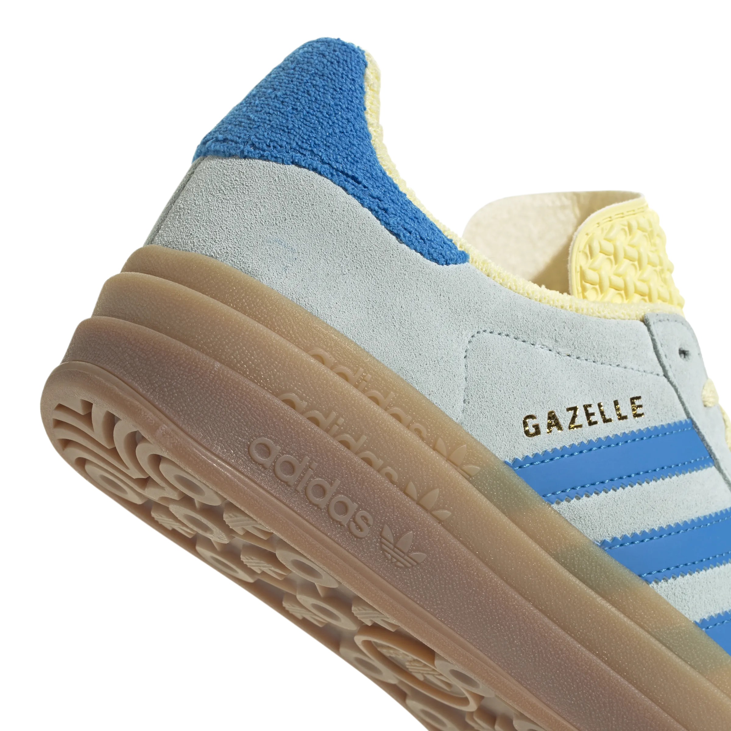 Wmns Gazelle Bold 'Almost Blue Yellow'