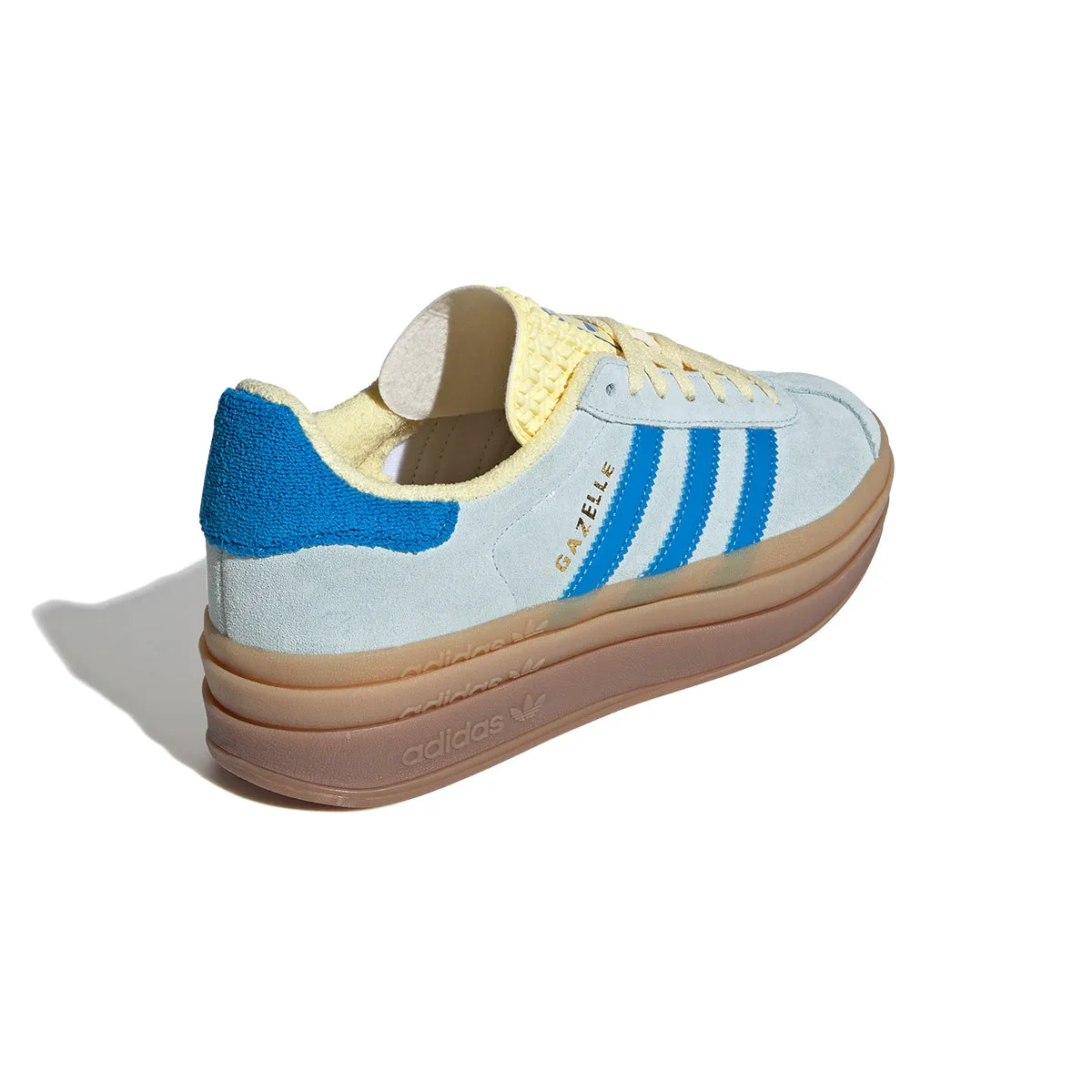 Wmns Gazelle Bold 'Almost Blue Yellow'