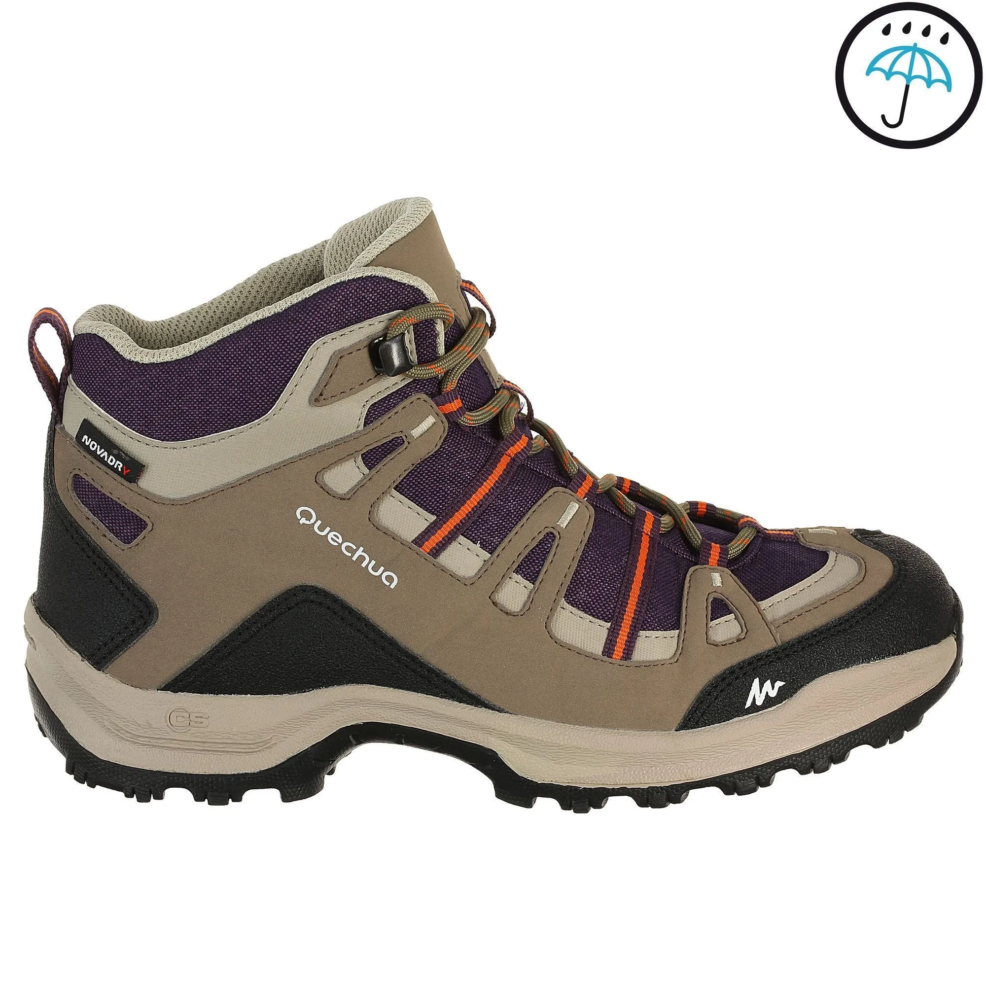 Women's Hiking Boots Arpenaz 100 Mid Wtp