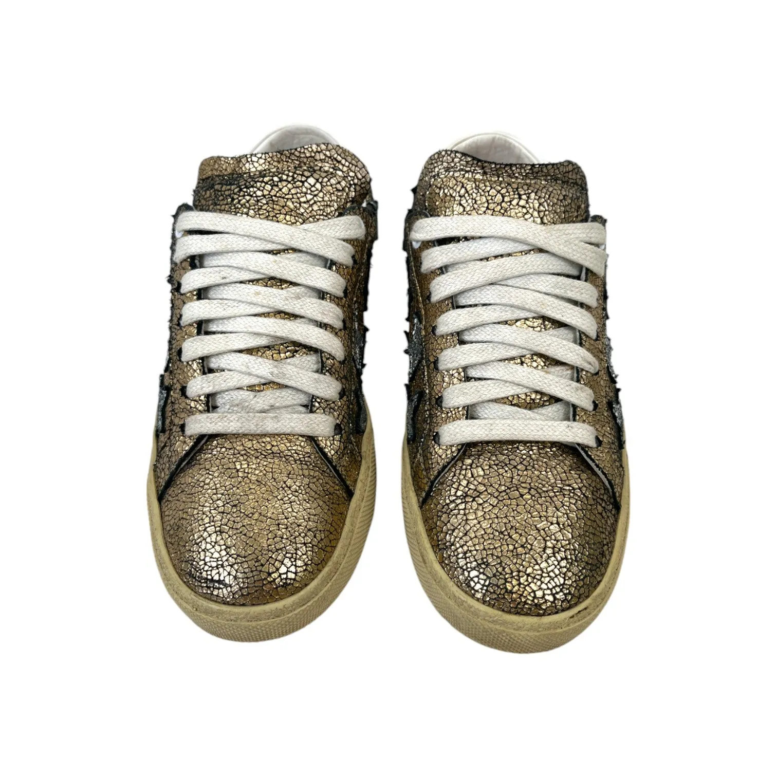 Women's Star Court Low Trainers Gold Size EU 36.5 / UK 3.5