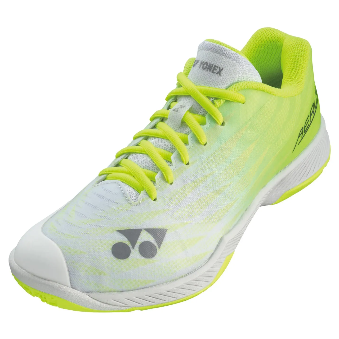 Yonex Aerus Z WIDE (White Lime) Badminton Shoes [CLEARANCE]