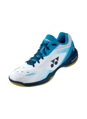 Yonex Power Cushion 65 Z3 Men's Badminton Shoes (White/Ocean Blue)