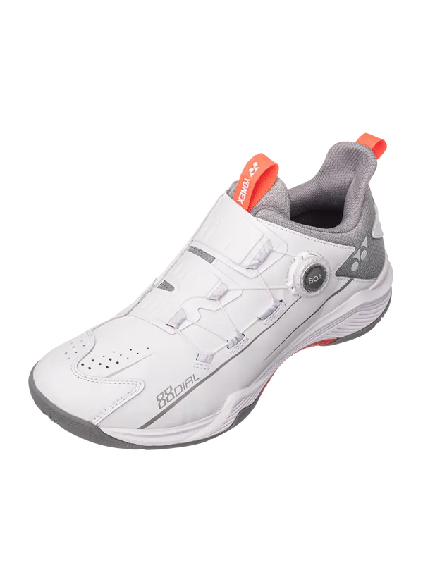 Yonex Power Cushion 88 Dial 2 Wide Unisex Badminton Shoes (Matte White)